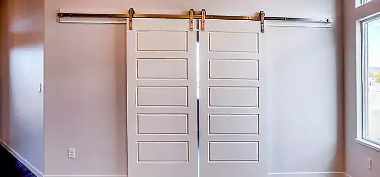 Glass Barn Door with Installation Hardware Kit El Cerrito