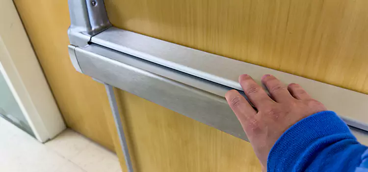 Installing a Push Bar on a Door El Cerrito