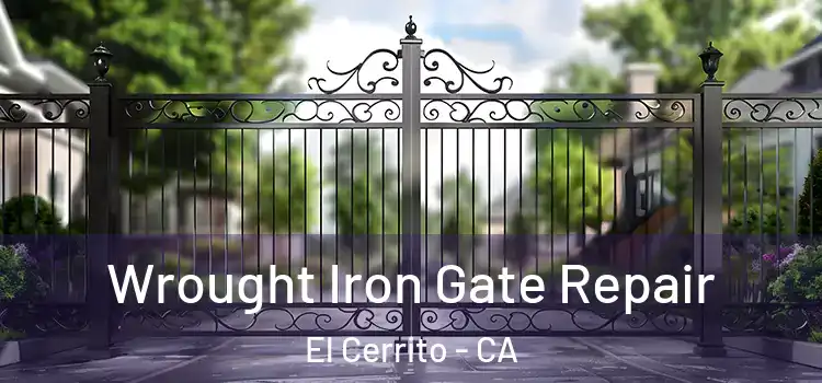  Wrought Iron Gate Repair El Cerrito - CA